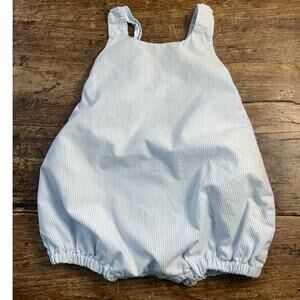 Jack & Teddy Striped Baby Boy Cotton Bubble size 18mo